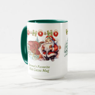 Caneca Papais noeis Ho-Ho Coffee Personalizado