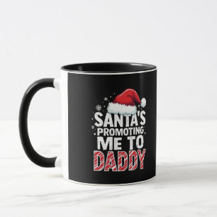 Caneca Papais noeis me promovendo para o Natal Pai