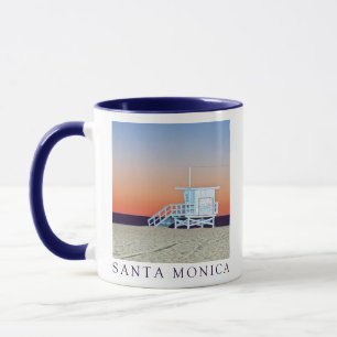 Caneca Papais noeis Monica Beach   Los Angeles, Califórni