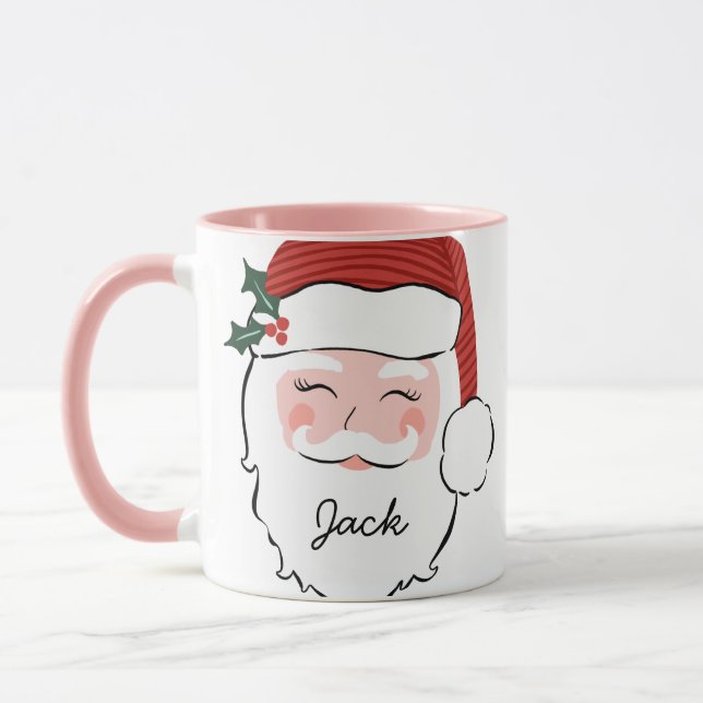Caneca Papais noeis personalizados | Ho, Ho, Ho (Esquerda)