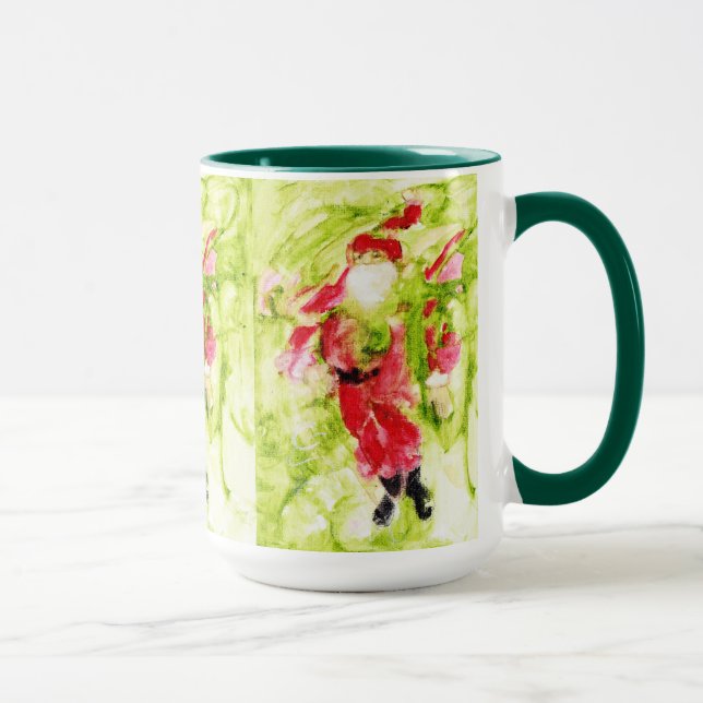 Caneca Papais noeis Whimsical 15oz Mug (Direita)
