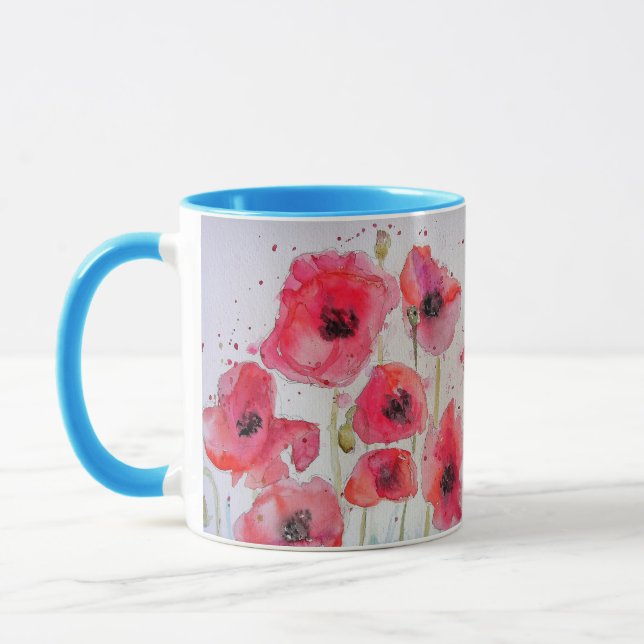 Caneca Papéis vermelhos Mola d'água (Esquerda)