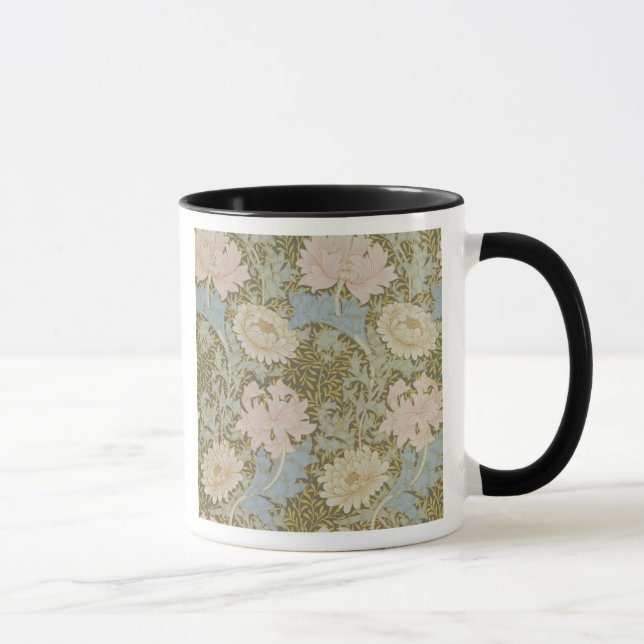 Caneca Papel de parede do "crisântemo", 1876 (papel de (Direita)
