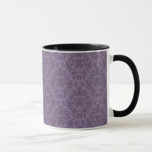 Caneca Papel de parede roxo luxuoso