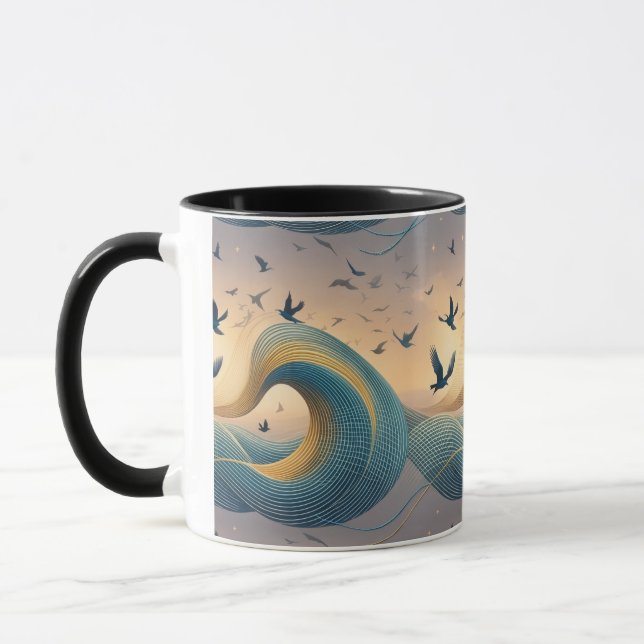 Caneca Papers de embrulho criativos (Esquerda)