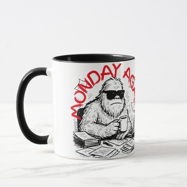 Caneca Paperwork Chaos Abominable Snowman (Esquerda)