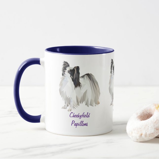Caneca Papillon Personalizado (Com Donut)