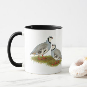 Caneca Par de Chukar Partridge