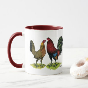 Caneca Par Gamefowl