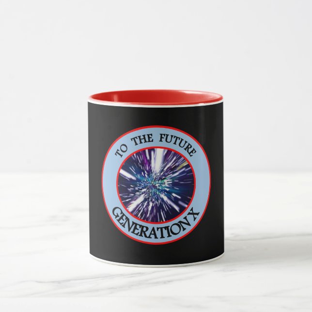 Caneca PARA A FUTURA GERAÇÃO X Mug (Centro)