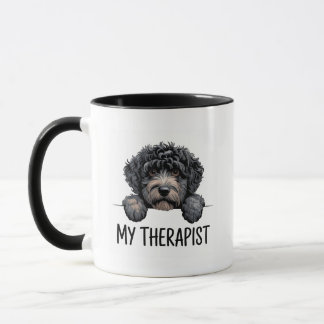 Caneca para Amante de Cachorro Schnauzer Fofo