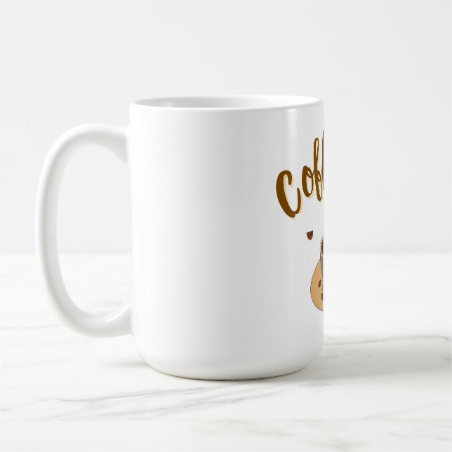 Caneca para Amante de Café | Design de Caneca de C (Esquerda)