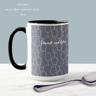 Caneca para Amante de Vinho da Virgínia   Desarrol