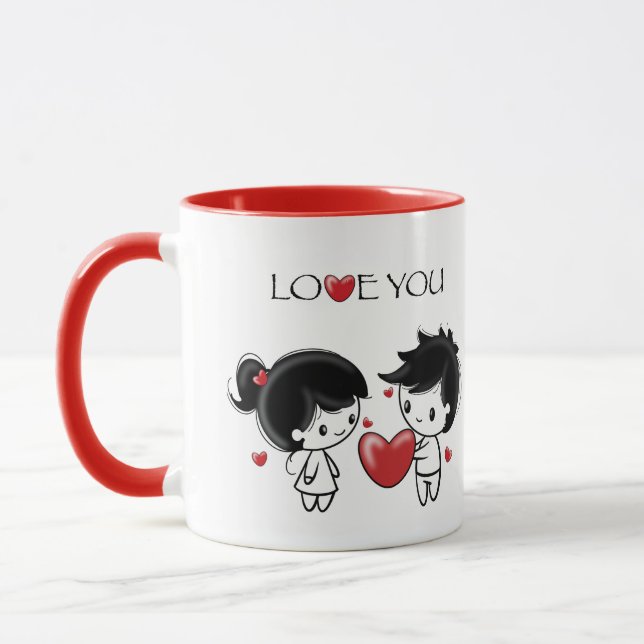 Caneca para amantes (Esquerda)