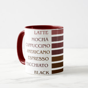 Caneca para Amantes de Café • Cor de Latte a Café