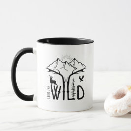 Caneca Para As Montanhas Selvagens