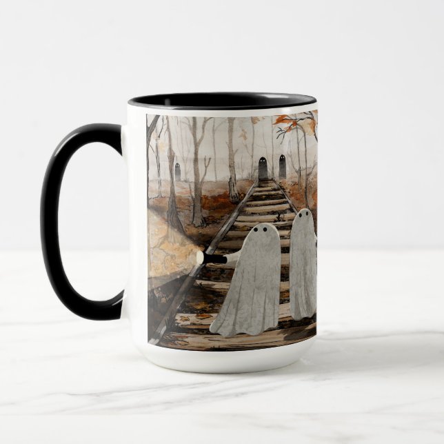 Caneca Para Baixo As Trilhas Assombradas (Esquerda)