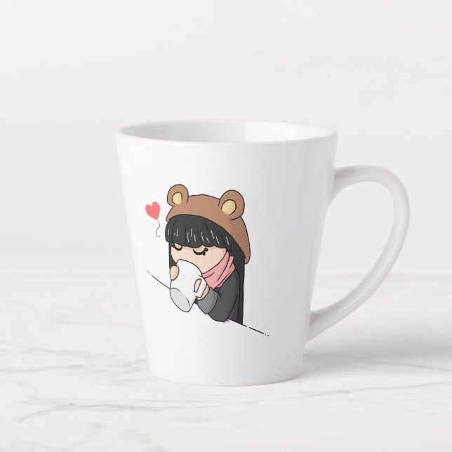 Caneca para café latte (Direita)