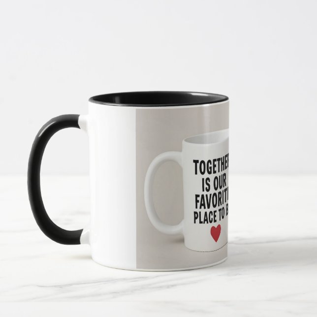 Caneca para Casais LoveLink™ (Esquerda)