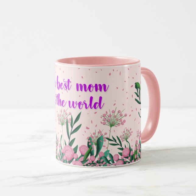 Caneca Para Dia de as mães Mãe Especial (Frente Esquerda)