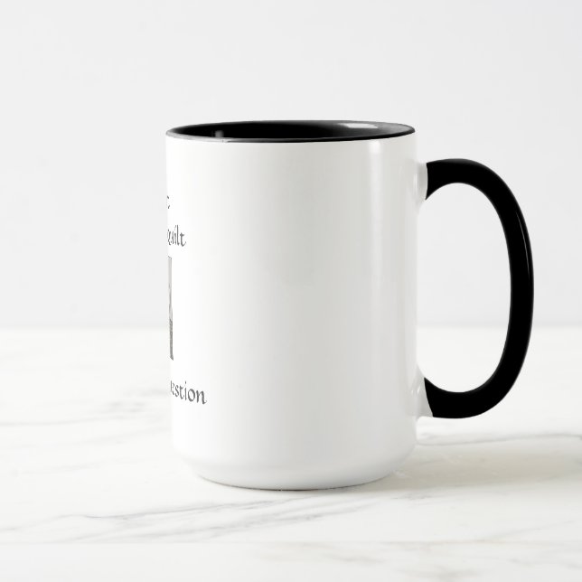 Caneca para estofar ou não estofar (Direita)