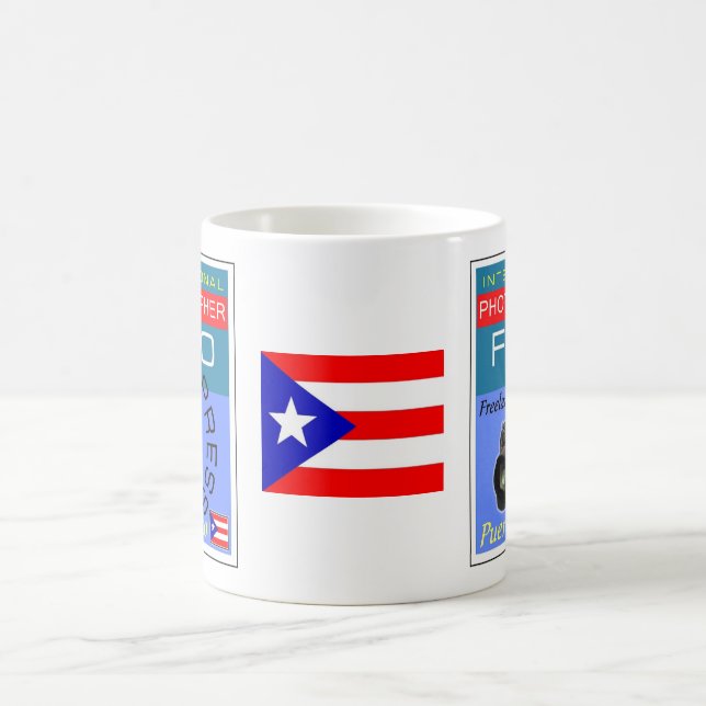 Caneca para fotógrafo de Puertorrican (Centro)