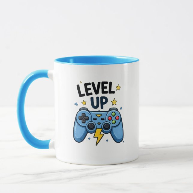Caneca para Gamer de Nível Avançado (Esquerda)