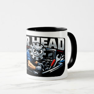 Caneca para Mecânicos Apaixonados por Motores