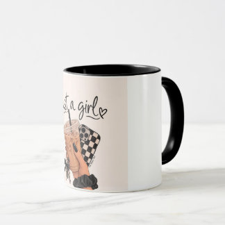 Caneca para Meninas - Presente de Xícara de Café p