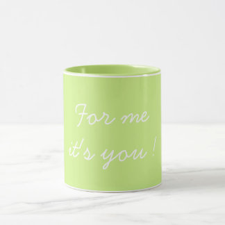 Caneca Para Mim É Você Luz Verde do Dia dos Namorados
