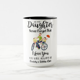 Caneca Para Minha Filha Café Mug, Nunca Esqueça Que Eu Am