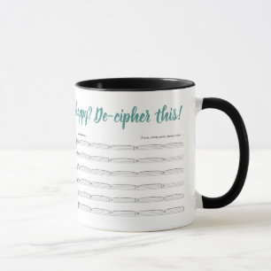 Caneca para os organistas que deiam cifras