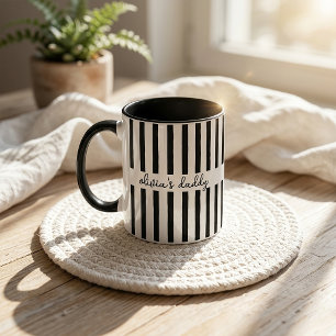 Caneca para Pai: Xícara de Café com Nomes das Cria