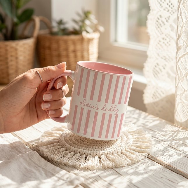 Caneca para Pai: Xícara de Café com Nomes das Cria (Criador carregado)