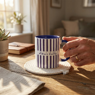 Caneca para Pai: Xícara de Café com Nomes das Cria