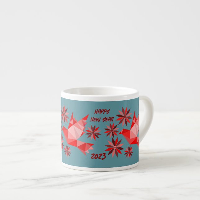 CANECA PARA PRESENTE DE ANO NOVO 2023 PARA QUALQUE (Frente Esquerda)