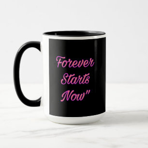 Caneca Para sempre - Cama de Cama Cerâmica