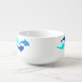 Caneca Para Sopa Golfinhos