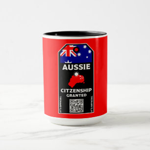 Caneca Parabéns do Partido da Cidadania Australiano
