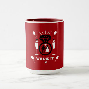 Caneca Parabéns Originais e Divertidos pelo Noivado   