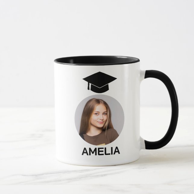 Caneca Parabéns pelo presente de formatura especial (Direita)