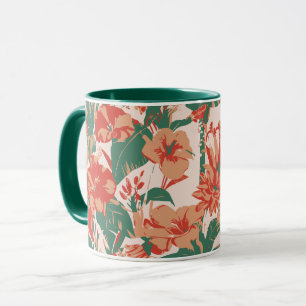Caneca Paraíso Floral Tropical