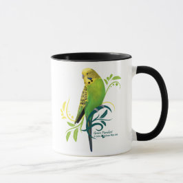 Caneca Parakeet verde