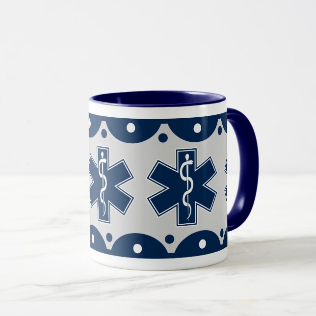Caneca paramédico EMT EMS (Frente Esquerda)