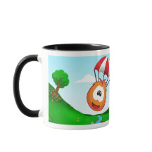 Paraquedas e Logotipo do Nível 1 dos Sneezies