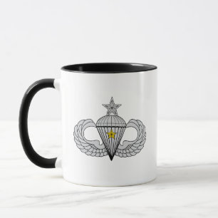 Caneca Paraquedista de Combate ao Mais velho do Exército 