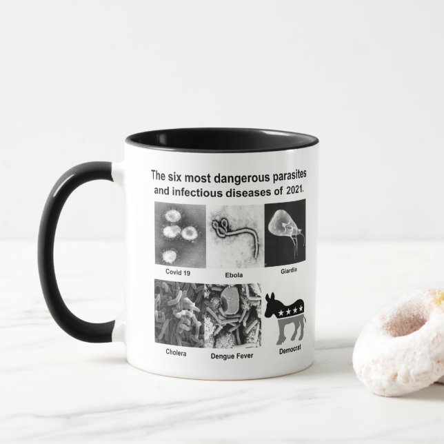 Caneca parasita antidemocrata (Com Donut)