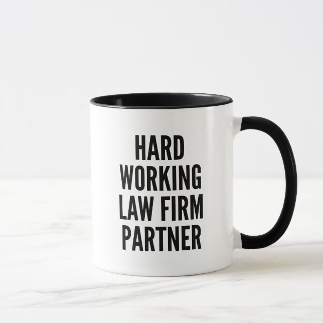 Caneca Parceiro do duro Working Law (Direita)