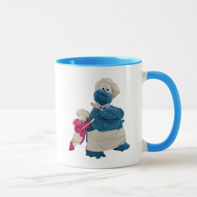 Caneca Parceiros de Caminhão de Comida do Cookie Monster (Direita)