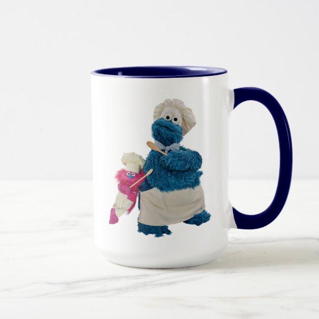Caneca Parceiros do Caminhão de Comida do Monstro da Bisc (Direita)